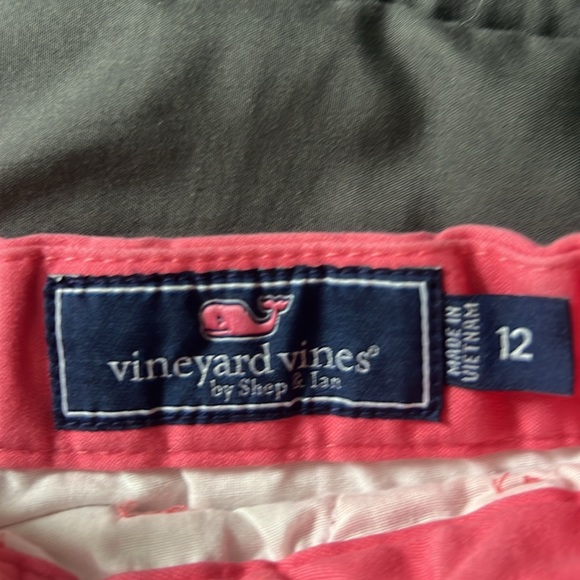 Vineyard Vines Boys’ Breaker Shorts; Sailor Red/12 - Picture 3 of 3